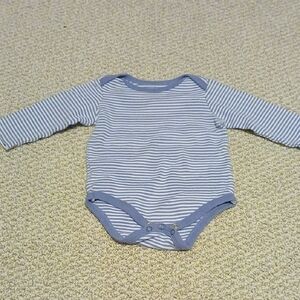 Striped Blue Kids Bodysuit